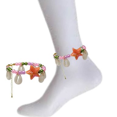 DISFRAZ TOBILLERA TEFITI MOANA COLLAR MOANA TRAJE BLANCO