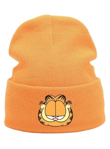 BEANIE GARFIELD NARANJA CHULLO PELUCHE GARFIELD - NIÑOS Y ADULTOS