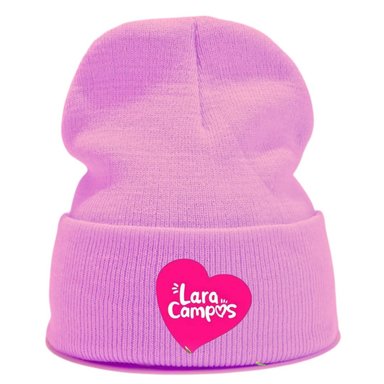BEANIE RANA LARA CAMPOS PELUCHE  LILA - NIÑOS Y ADULTOS