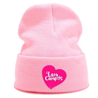 BEANIE RANA LARA CAMPOS PELUCHE  ROSADO - NIÑOS Y ADULTOS
