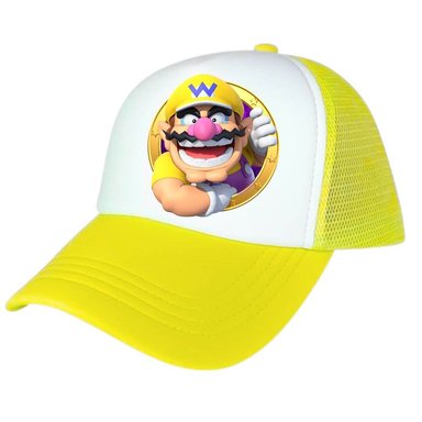 GORRA WARIO PELUCHES SUPER MARIO BROS - NIÑOS Y ADULTOS