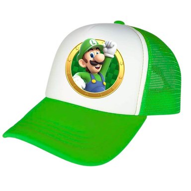 GORRA LUIGI PELUCHES MARIO BROS - NIÑOS Y ADULTOS