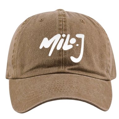 GORRA MILO J TOUR LA VIDA ERA MAS CORTA POLOS - BEIGE