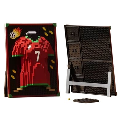 BLOQUES ARMABLES CAMISETA PORTUGAL MUNDIAL 2026 PELUCHES - MIDE 12 CM ALTO - 2
