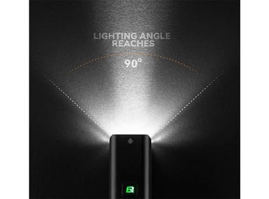LUZ DELANTERA ROCKBROS ALUMINIO PARA BICICLETA 1500 LÚMENES - 6