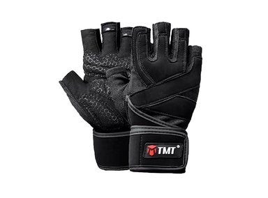 GUANTES TMT W25 NEGRO ENTRENAMIENTO GIMNASIO
