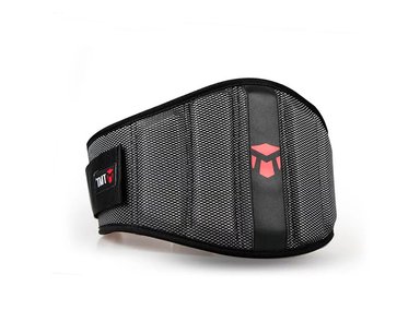 CINTURÓN TMT NEGRO FAJA LEVANTAMIENTO PESAS GIMNASIO