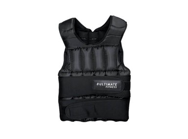 CHALECO ULTIMATE FITNESS 20KG NEGRO INTERCAMBIABLE PRO