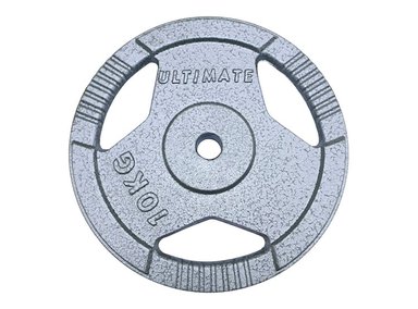 DISCO ACERO CON AGARRES 10 KG