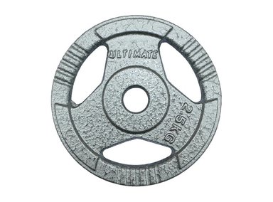 DISCO ULTIMATE FITNESS ACERO 2.5KG CON AGARRES