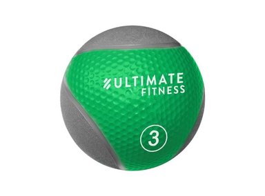 BALÓN ULTIMATE FITNESS 3KG MEDICINAL CON REBOTE PRO