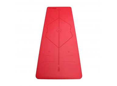 MAT DE YOGA PREMIUM PU NATURAL RUBBER 5 MM ROJO