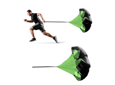 PARACAÍDAS ULTIMATE FITNESS VERDE VELOCIDAD RESISTENCIA