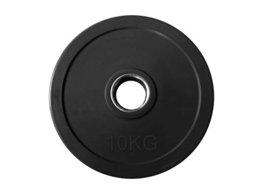 DISCO OLÍMPICO ULTIMATE FITNESS ACERO 10KG ENGOMADO