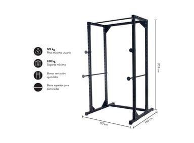 RACK ULTIMATE FITNESS R100 POWER - 2