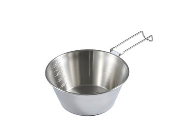 PACK 4 BOWLS TERRA FORCE 500ML ALUMINIO PLATA CAMPING