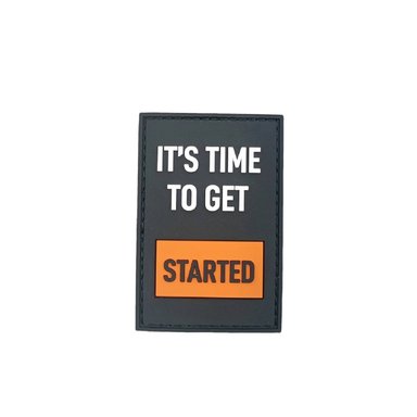 PARCHE ULTIMATE FITNESS IT´S TIME TO GET STARTED NEGRO