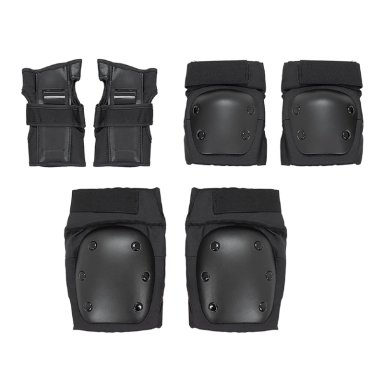 RODILLERAS TOP SPIN NEGRO PROTECCIONES HIGH QUALITY