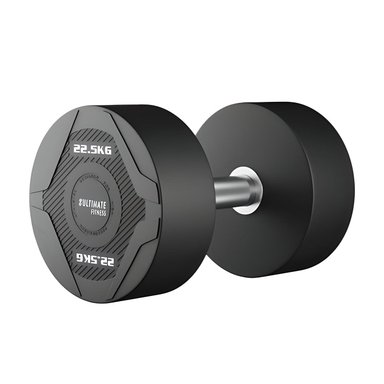 MANCUERNA ULTIMATE FITNESS 22.5KG REDONDA PU