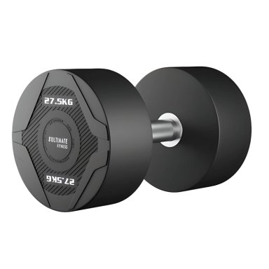 MANCUERNA ULTIMATE FITNESS 27.5KG REDONDA PU