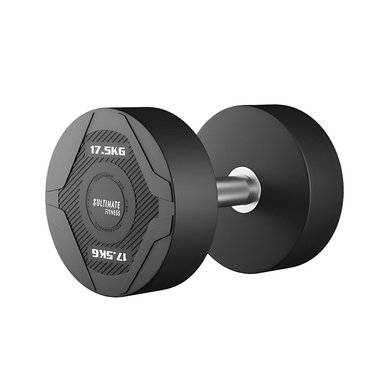 MANCUERNA ULTIMATE FITNESS 17.5KG REDONDA PU