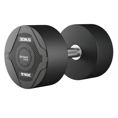 MANCUERNA ULTIMATE FITNESS 30KG REDONDA PU