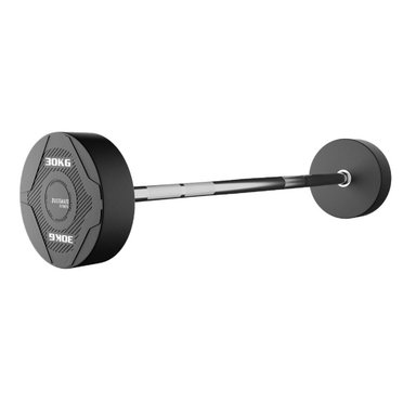 BARRA RECTA ULTIMATE FITNESS ACERO PESO FIJO 30 KG