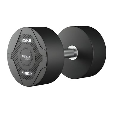 MANCUERNA ULTIMATE FITNESS 25KG REDONDA PU