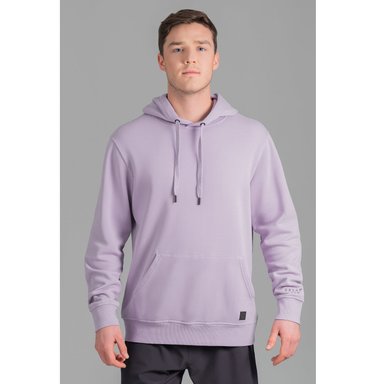 POLERA TODA ACTIVIDAD HOMBRE ULTIMATE FITNESS PURPLE CON CAPUCHA