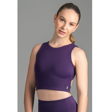 TOP DEPORTIVO TODA ACTIVIDAD MUJER ULTIMATE FITNESS PURPLE