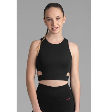 BRA DEPORTIVO TODA ACTIVIDAD MUJER ULTIMATE FITNESS BLACK ONYX
