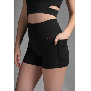 SHORT BIKER TODA ACTIVIDAD MUJER ULTIMATE FITNESS SKY DARK