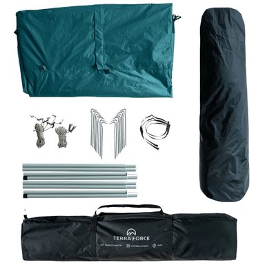 CARPA 3 ESTACIONES 3-4 PERSONAS STORM GUARD AUTO-FRESH 3K AZUL - 5