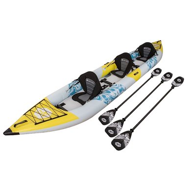 KAYAK INFLABLE DOBLE CAPA 3 PERSONAS 500CM TRITON
