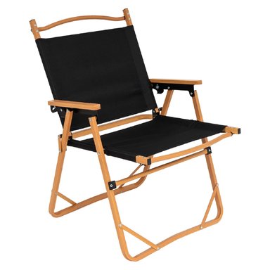 SILLA PLEGABLE CAMPING RECLINABLE COLBÚN - NEGRO