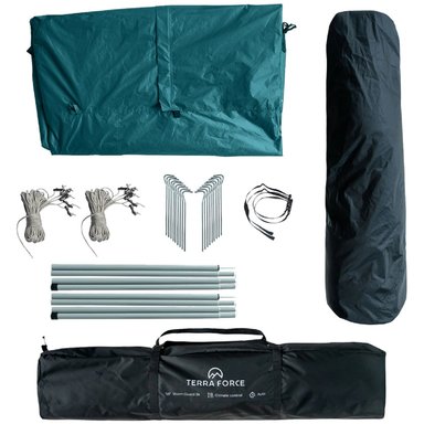 CARPA 3 ESTACIONES 8-10 PERSONAS STORM GUARD AUTO-FRESH 3K AZUL - 5