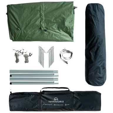 CARPA 3 ESTACIONES 3-4 PERSONAS STORM GUARD AUTO-FRESH 3K VERDE - 5