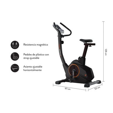 BICICLETA ESTÁTICA E500 PRO MAGNÉTICA 1.0 - 7