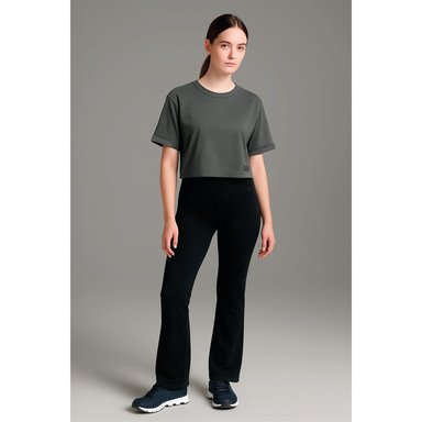 ULTIMATE POLO MC MUJER DARK GRAY