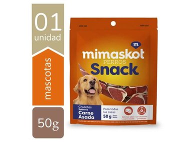 MIMASKOT SNACK CHULETAS 50GR