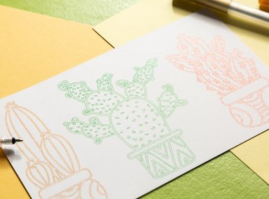 SET BOLIGRAFOS CRICUT GLITTER GEL 0.8MM EXPLORE Y MAKER - 3