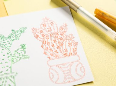 SET BOLIGRAFOS CRICUT GLITTER GEL 0.8MM EXPLORE Y MAKER - 4
