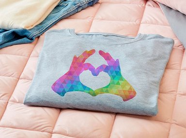 HOJAS TRANSFERENCIA DE TINTA INFUSIBLE CRICUT SERIE ARCOIRIS 2 UNIDADES - 6
