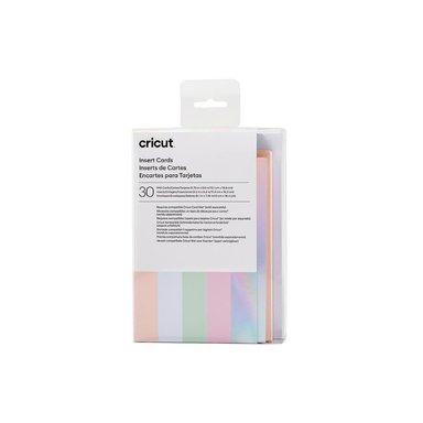 CRICUT | TARJETAS INSERTABLES COLOR PRINCESA | R40 | 30 UNID - 1