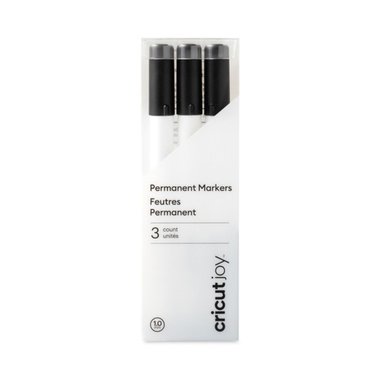 CRICUT JOY | PLUMONES PERMANENTES | NEGRO | 1.0MM | 3 UND