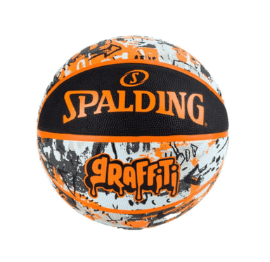 PELOTA BASKET N7 SPALDING GRAFFITI NARANJA