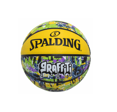BALÓN BASKET N7 SPALDING GRAFFITI VERDE