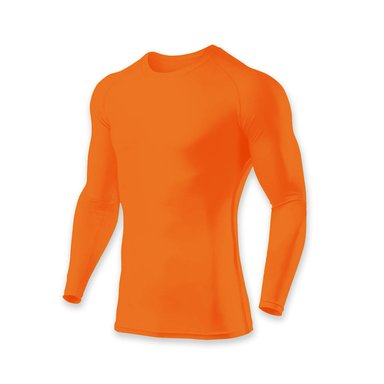 POLO LICRA NARANJA NEON XL