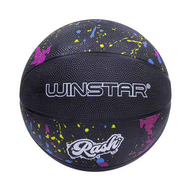PELOTA DE BASKET WINSTAR RASH DISEÑO PUNTOS NÚMERO 7
