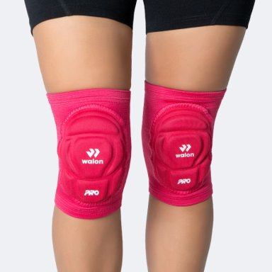 RODILLERAS DE PROTECCIÓN WALON PARA ADULTO FUCSIA